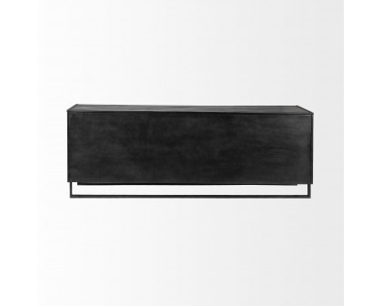 Mercana Alvin Sideboard - Brown, Wood/Metal