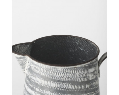 Mercana Serena II Metal Jug - Gray/White, Large