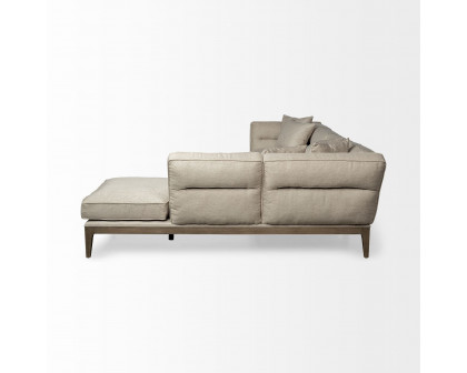 Mercana Denali Right Chaise Sectional - Beige