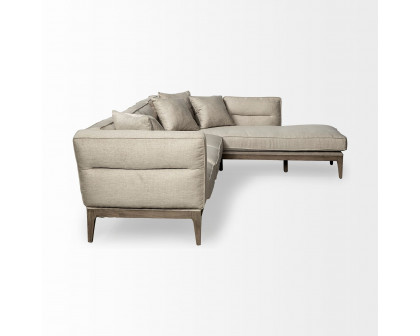 Mercana Denali Right Chaise Sectional - Beige