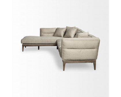 Mercana Denali Left Chaise Sectional - Beige