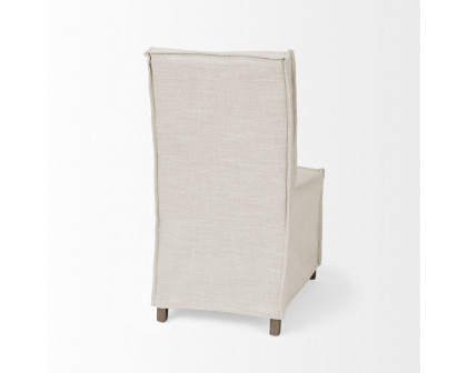 Mercana Elbert I Armless Dining Chair - Cream