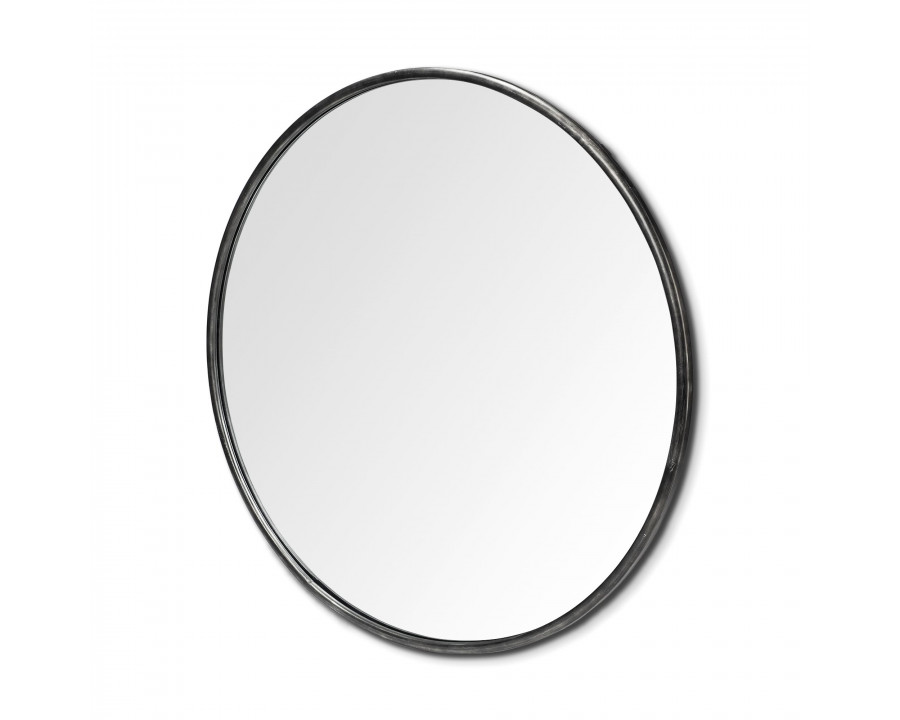 Mercana - Piper Metal Round Wall Mirror