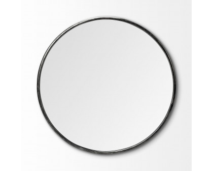 Mercana - Piper Metal Round Wall Mirror