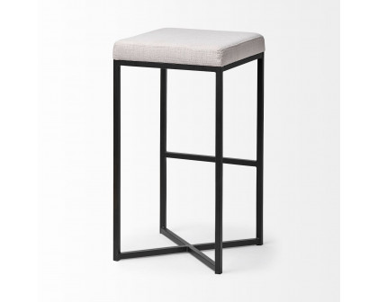 Mercana Frodo 30" Counter Stool - White