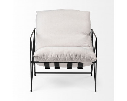 Mercana Leonidas Accent Chair - White