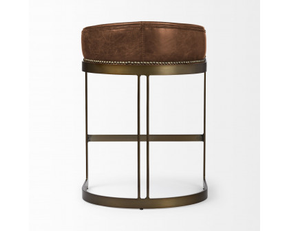 Mercana Hollyfield 29" Counter Stool - Brown