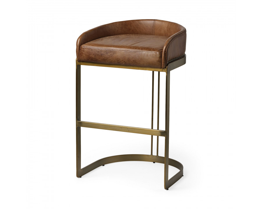 Mercana Hollyfield 33" Counter Stool - Brown