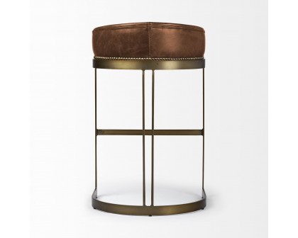 Mercana Hollyfield 33" Counter Stool - Brown