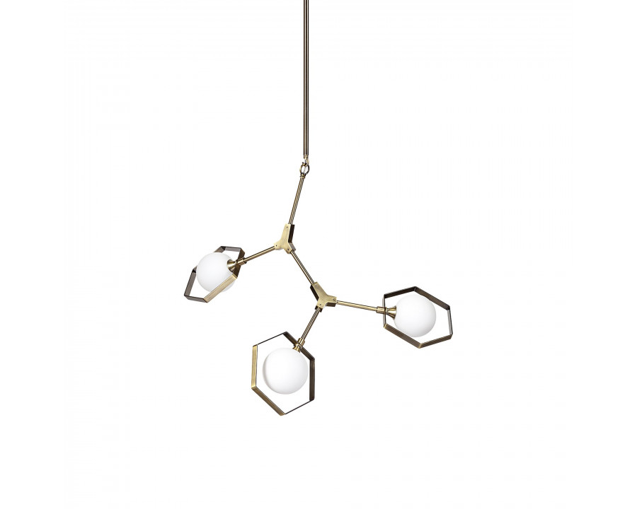 Mercana Desousa 3 Light Chandelier - Black