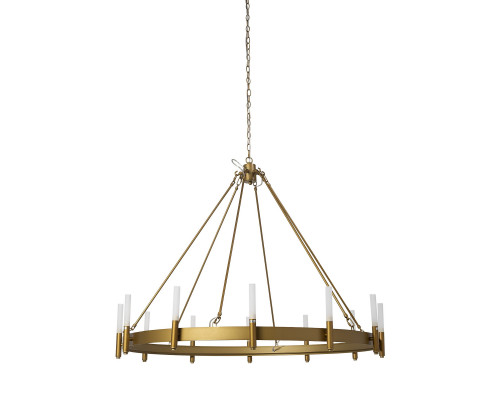 Mercana Decamp 12 Light Chandelier - Gold