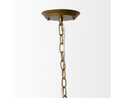 Mercana Decamp 12 Light Chandelier - Gold