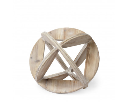 Mercana - Bellatrix I Decorative Wooden Sphere