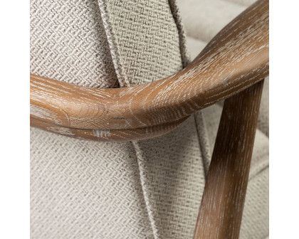 Mercana - Ajax II Accent Chair in Cream, Fabric