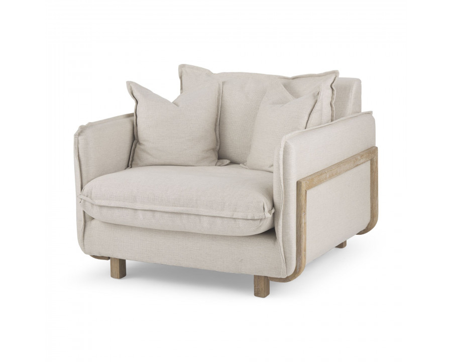 Mercana Roy II Accent Chair - Beige