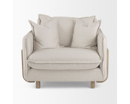 Mercana Roy II Accent Chair - Beige