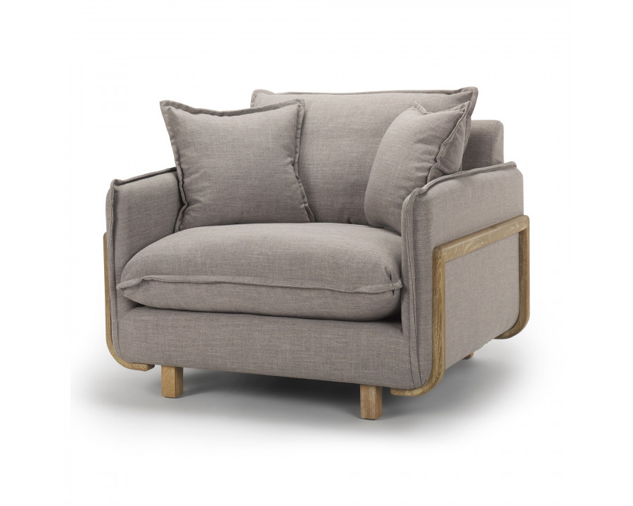 Mercana Roy II Accent Chair - Flint Gray