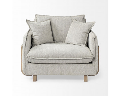 Mercana Roy II Accent Chair - Frost Gray