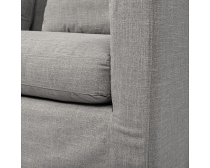 Mercana Denly 2 Seater Slipcover Loveseat - Flint Gray