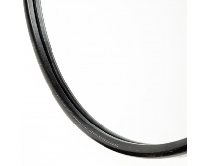 Mercana Sylvia II Oval Frame Mirror - Black