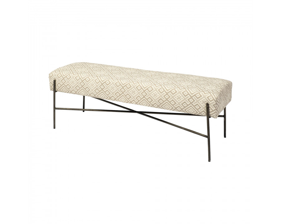 Mercana Avery Bench - White