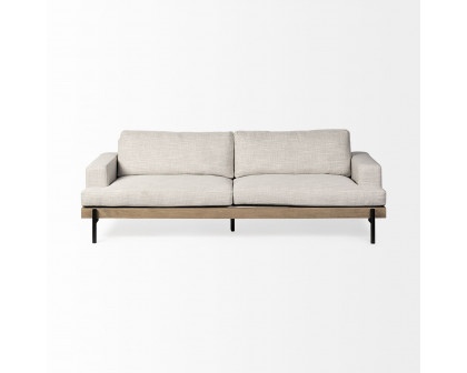 Mercana Colburne 3 Seater Sofa - Beige, Fabric