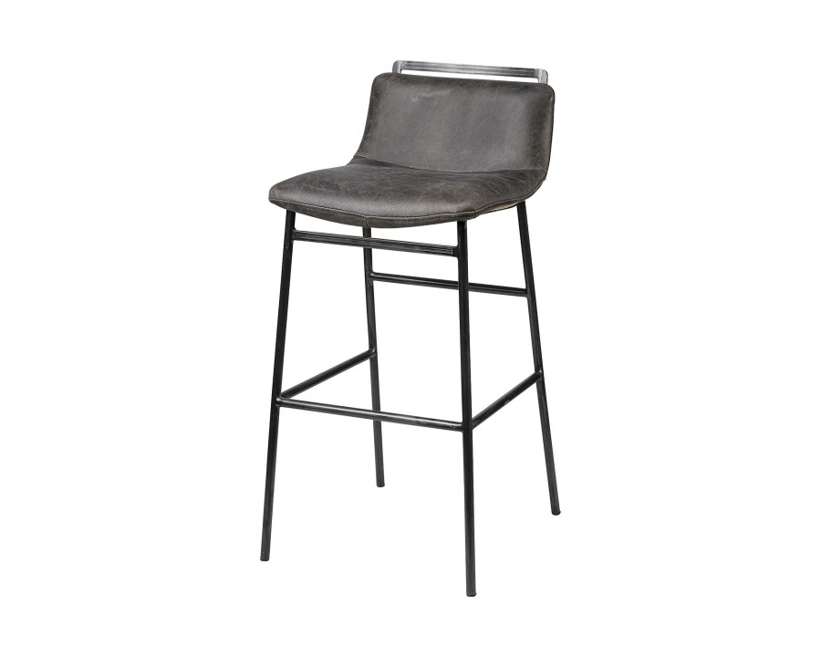 Mercana Kavalan 37" Counter Stool - Gray