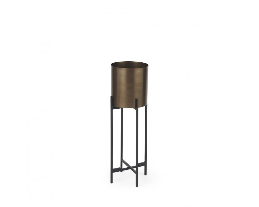 Mercana Sowerberry Small Plant Stand - Bronze