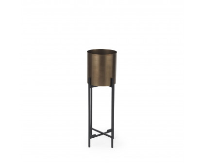 Mercana Sowerberry Small Plant Stand - Bronze