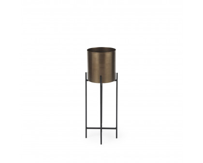 Mercana Sowerberry Small Plant Stand - Bronze