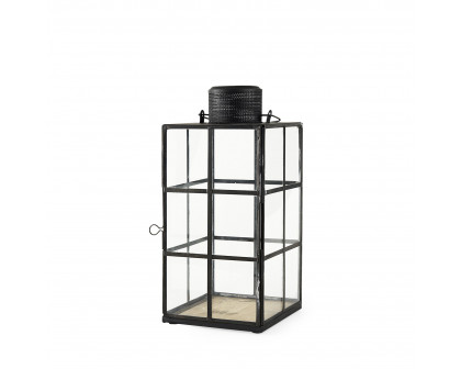 Mercana - Gamfield Short Candle Holder Lantern