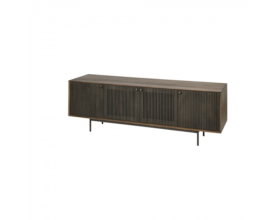 Mercana - Grace Media Console in Brown, Wood