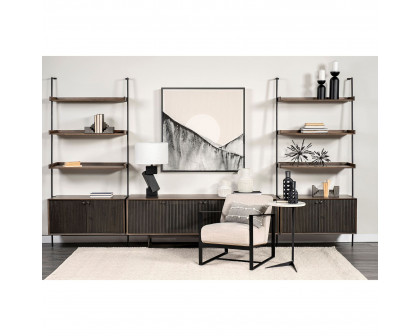 Mercana - Grace Media Console in Brown, Wood