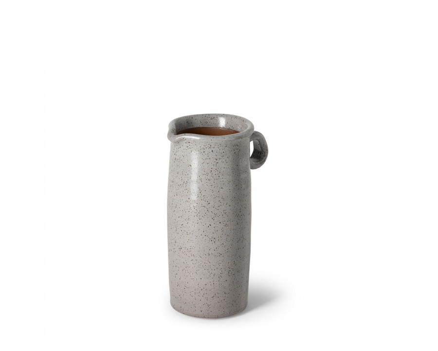 Mercana Frieda Ceramic Jug - Gray, Small