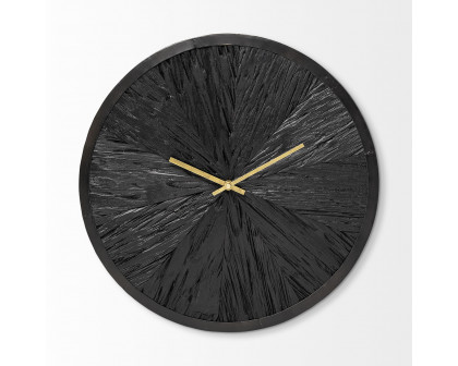 Mercana - Silo 17" Round Large Modern Wall Clock