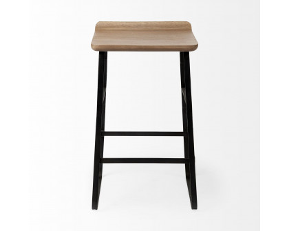 Mercana - Conan Counter Stool in Brown, Wood