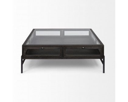 Mercana Arelius Square Coffee Table - Black