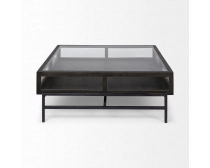 Mercana Arelius Square Coffee Table - Black