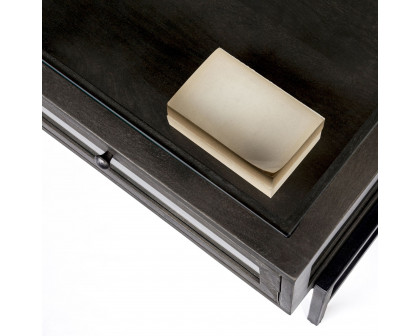 Mercana Arelius Square Coffee Table - Black