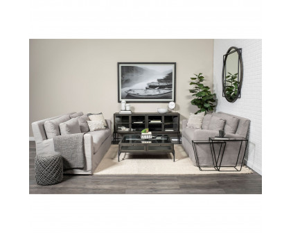 Mercana Arelius Square Coffee Table - Black