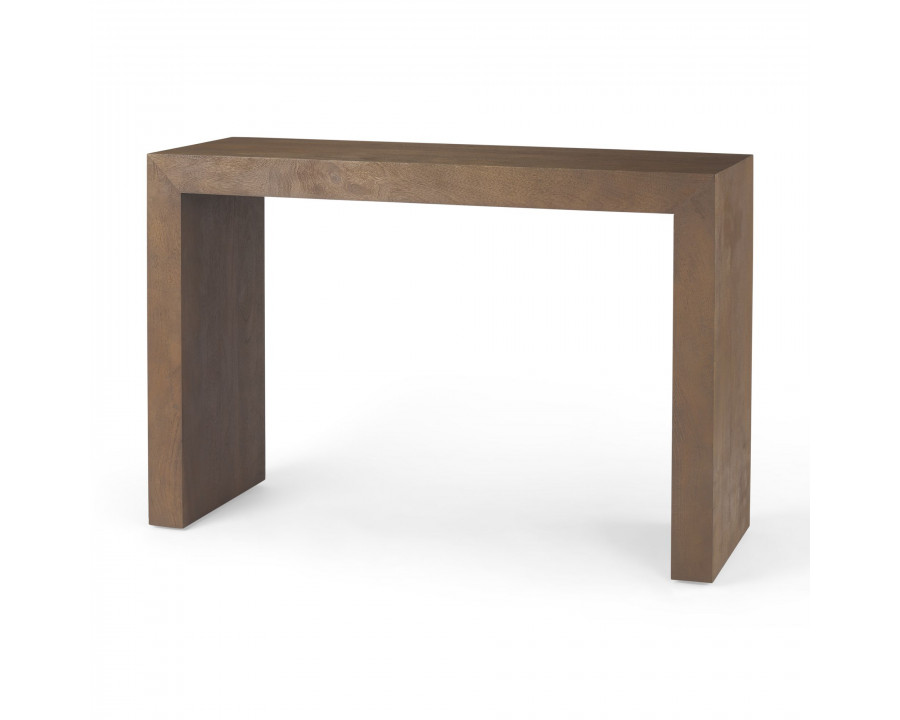 Mercana - Karson I Brown Wooden Console Table