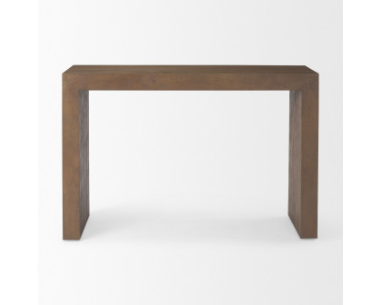 Mercana - Karson I Brown Wooden Console Table