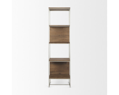 Mercana Morris II Shelving Unit - Brown