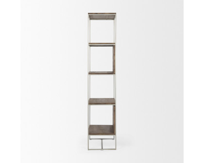 Mercana Morris II Shelving Unit - Brown