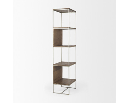 Mercana Morris II Shelving Unit - Brown