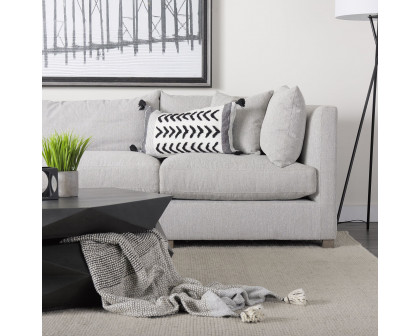 Mercana Valence Corner Sectional Elements - Light Gray