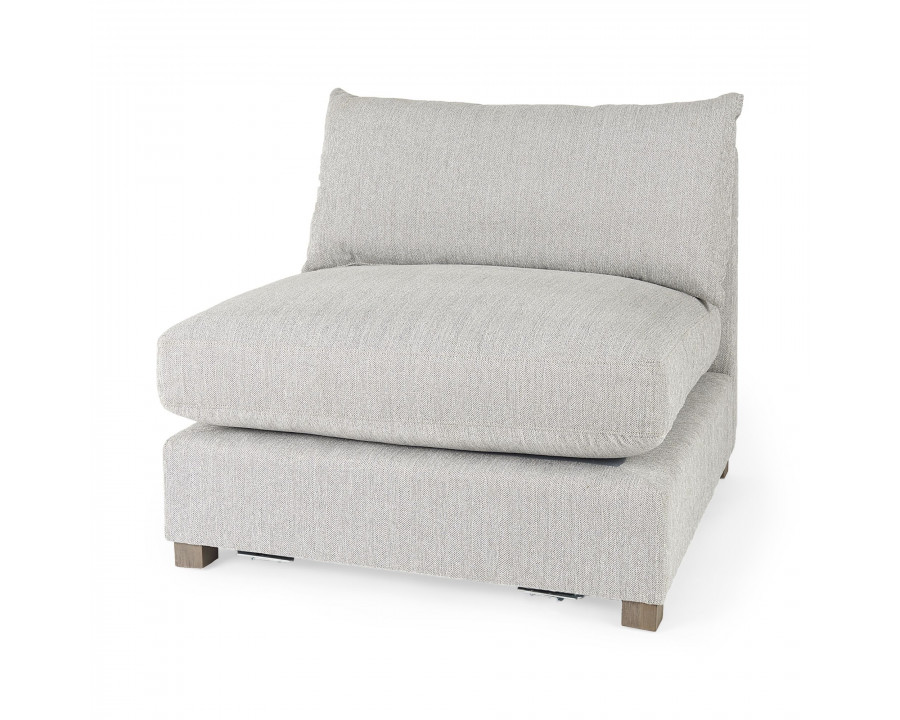 Mercana Valence Armless Sectional Elements - Light Gray