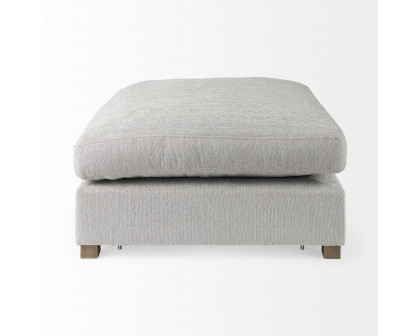 Mercana Valence Large Ottoman Sectional Elements - Light Gray