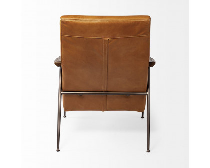 Mercana Grosjean Accent Chair - Brown