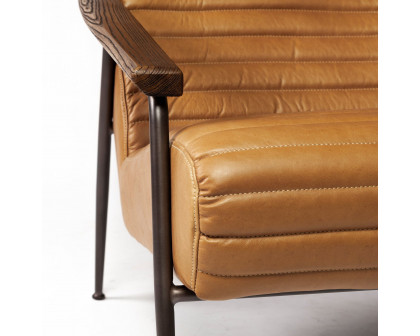 Mercana Grosjean Accent Chair - Brown